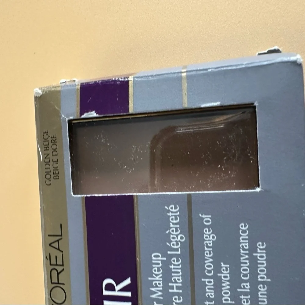 🩷5/$10 L'Oreal Luminaire Creme-Powder Makeup in Silver and Purple